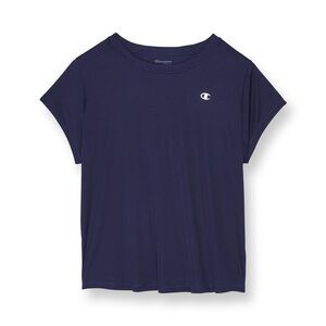 Champion Women Plus Size Classic Sport T-Shirt Navy Size 2X